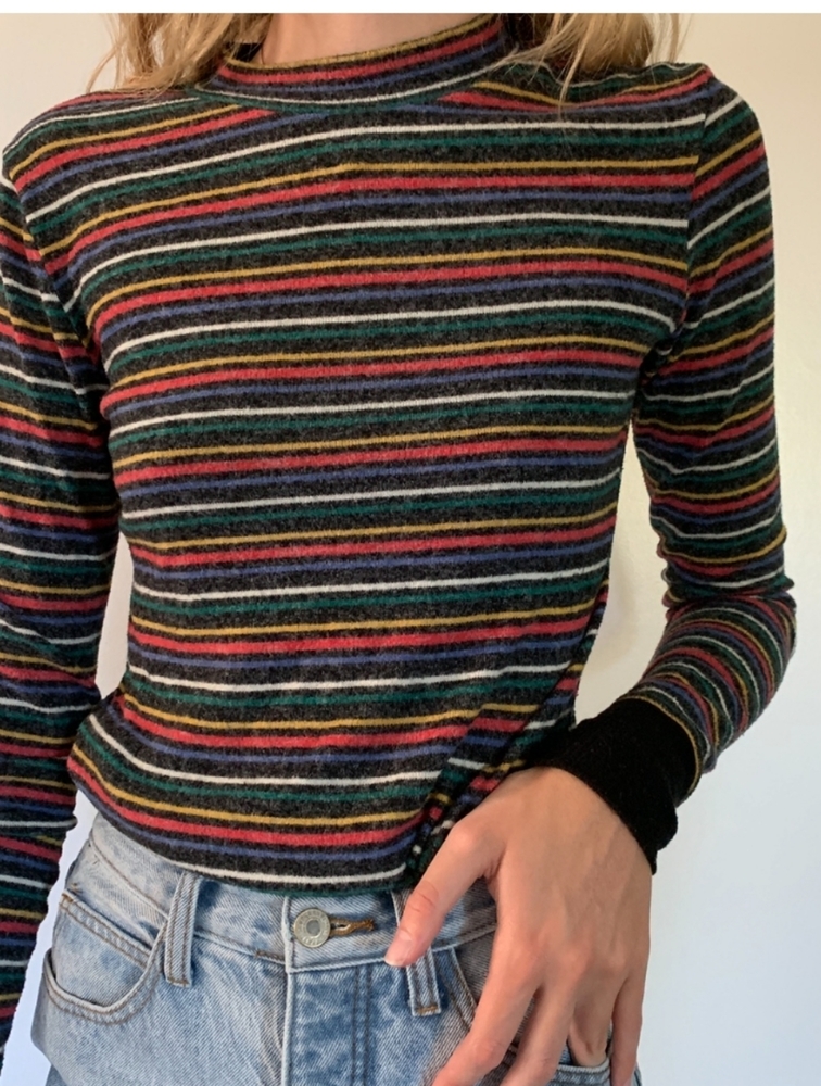 Urban Outfitters Rainbow Stripped Sweater